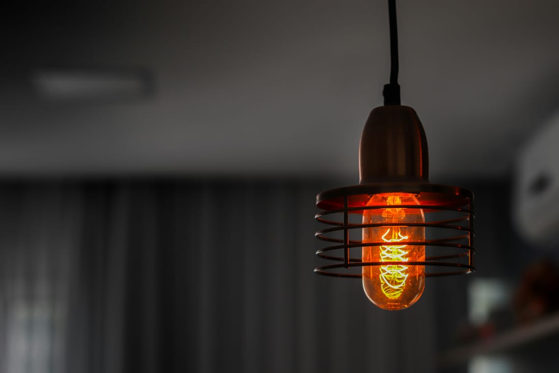 Vintage Industrial Hanging Light